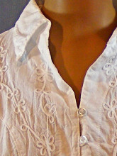 chemise blanche cintrée